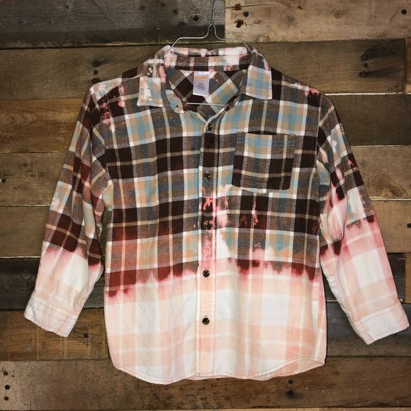 Gymboree Other - Little kids dip dyed flannel